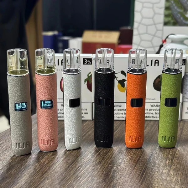 14色可選｜ILIA皮革主機 哩亞電子煙主機 通用一代煙彈 雙段功率調節 蝦皮熱賣推薦